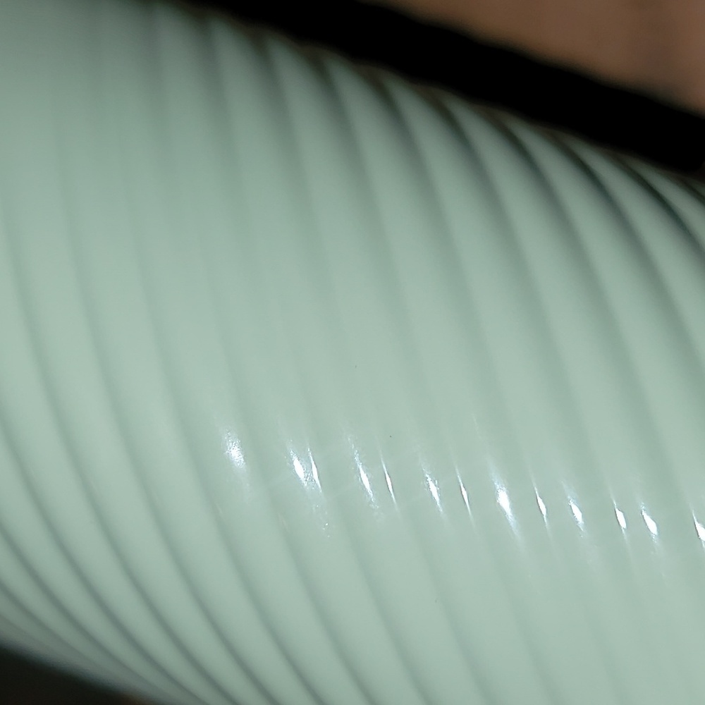 Starbucks Swirled Metal Light Green Tumbler Cup Venti - Picture 6 of 9